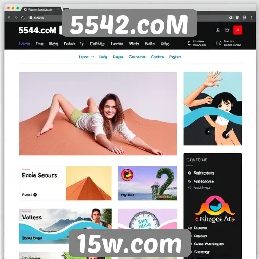 Novas atualizações de interface no site 5542.com
